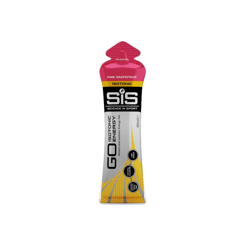GO Isotonic Energy Gel Pink Grapefruit Single Unit