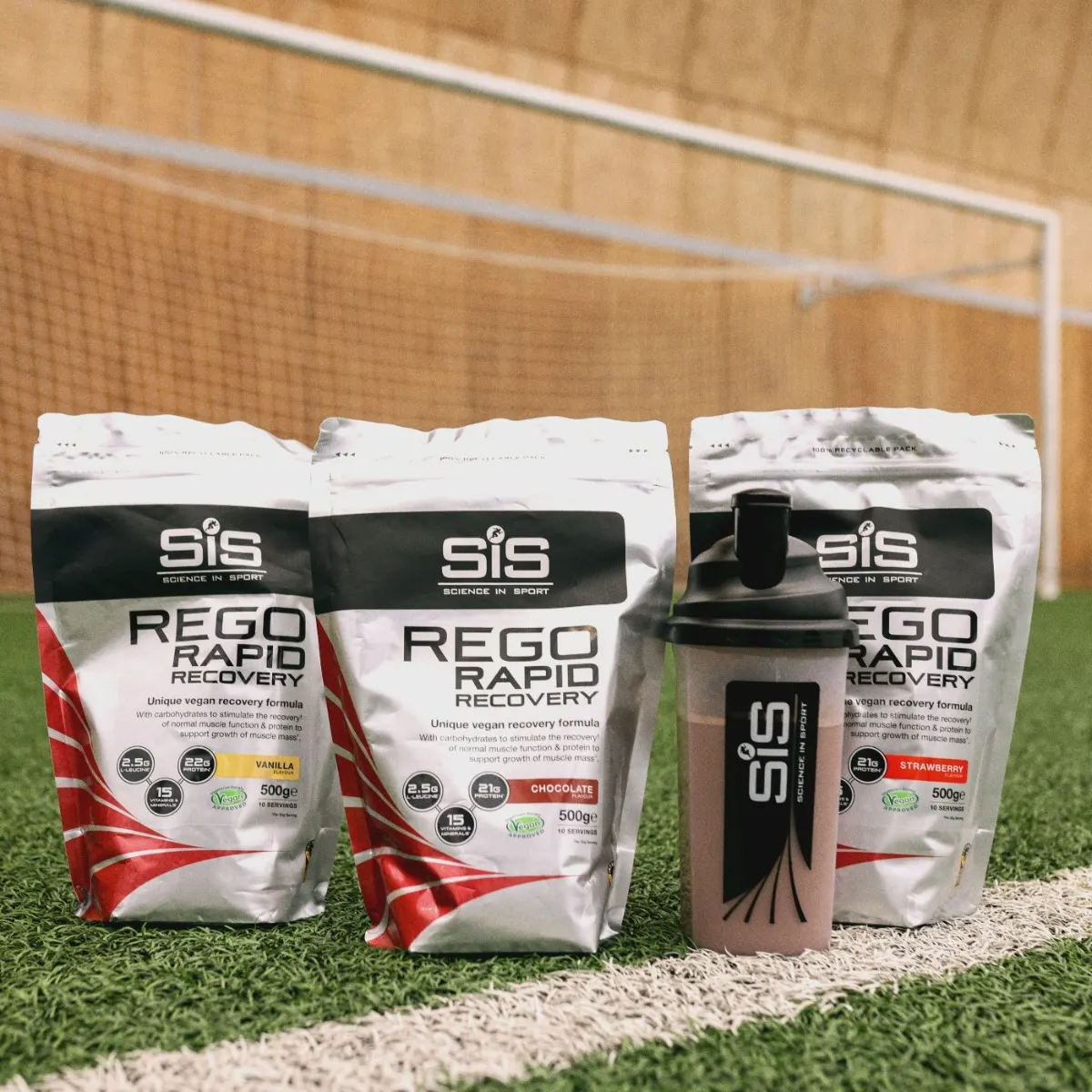 REGO Rapid Recovery bags with shaker