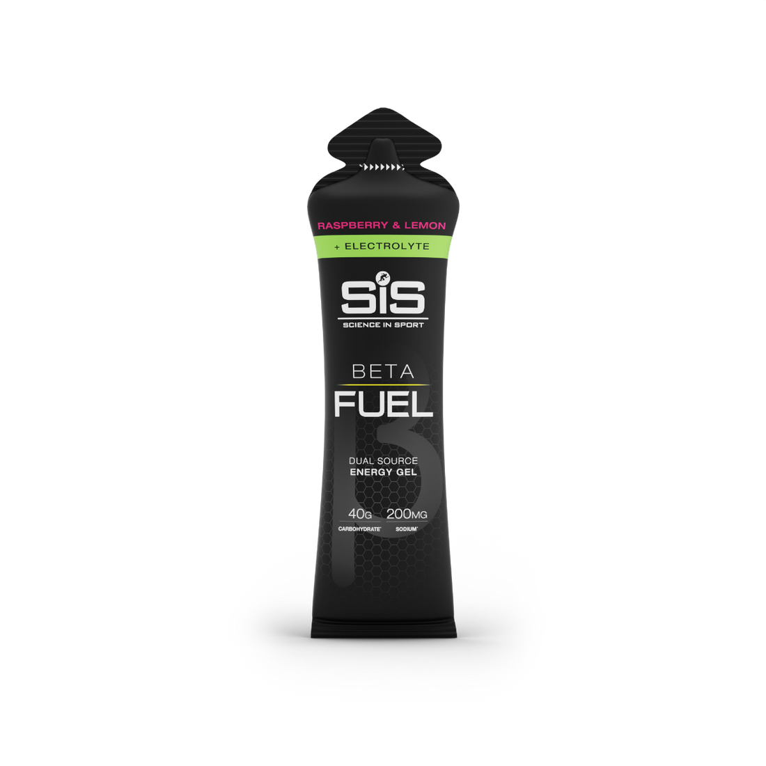 BETA Fuel + Electrolyte Gel Raspberry & Lemon Single Unit