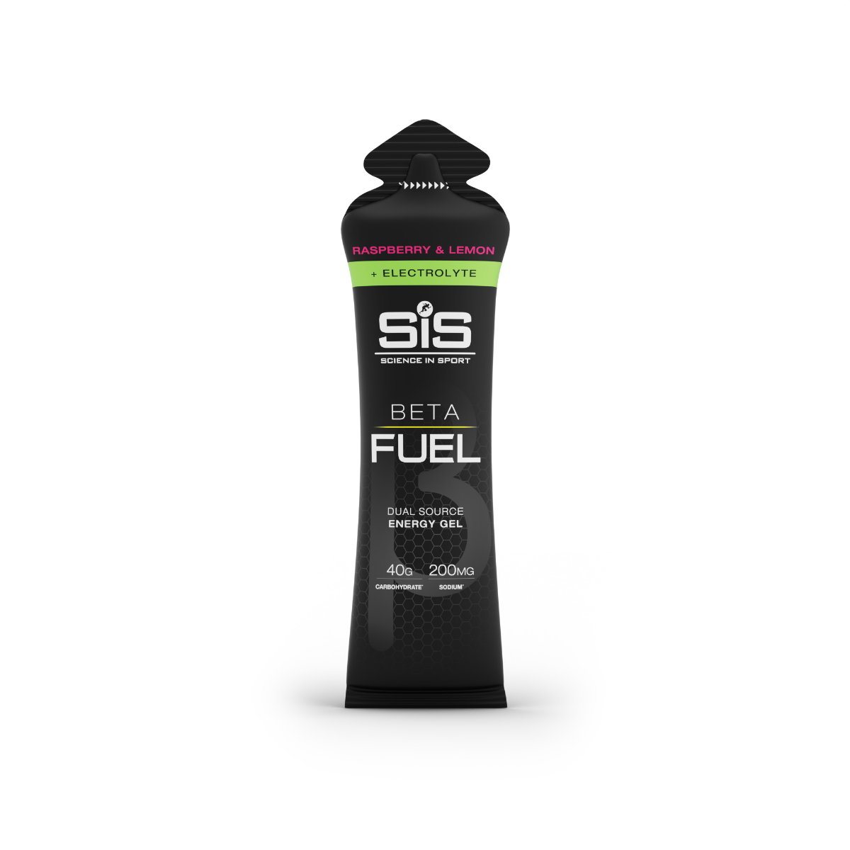 BETA Fuel + Electrolyte Gel Raspberry & Lemon Single Unit