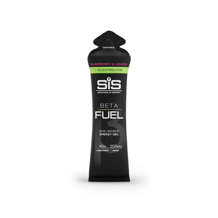 BETA Fuel + Electrolyte Gel Raspberry & Lemon Single Unit