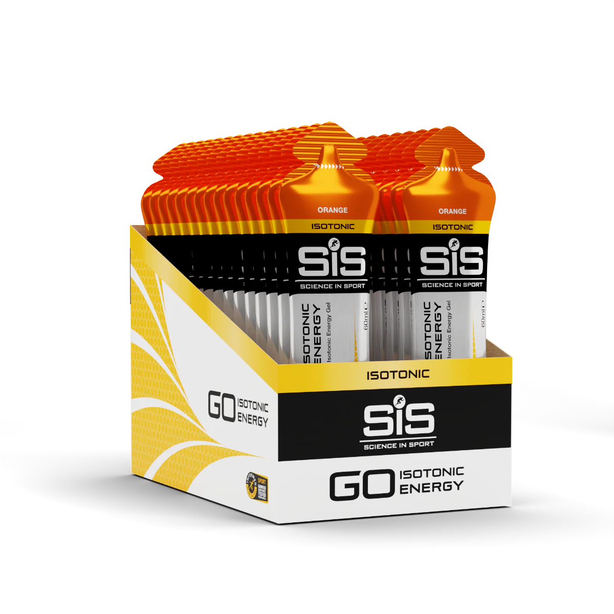 GO Isotonic Energy Gel Orange 30 Pack