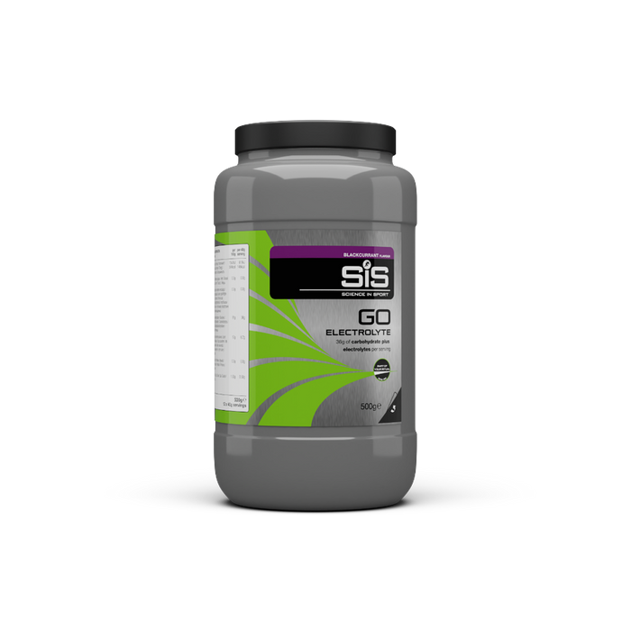 GO Electrolyte Powder Blackcurrant 500g Tub