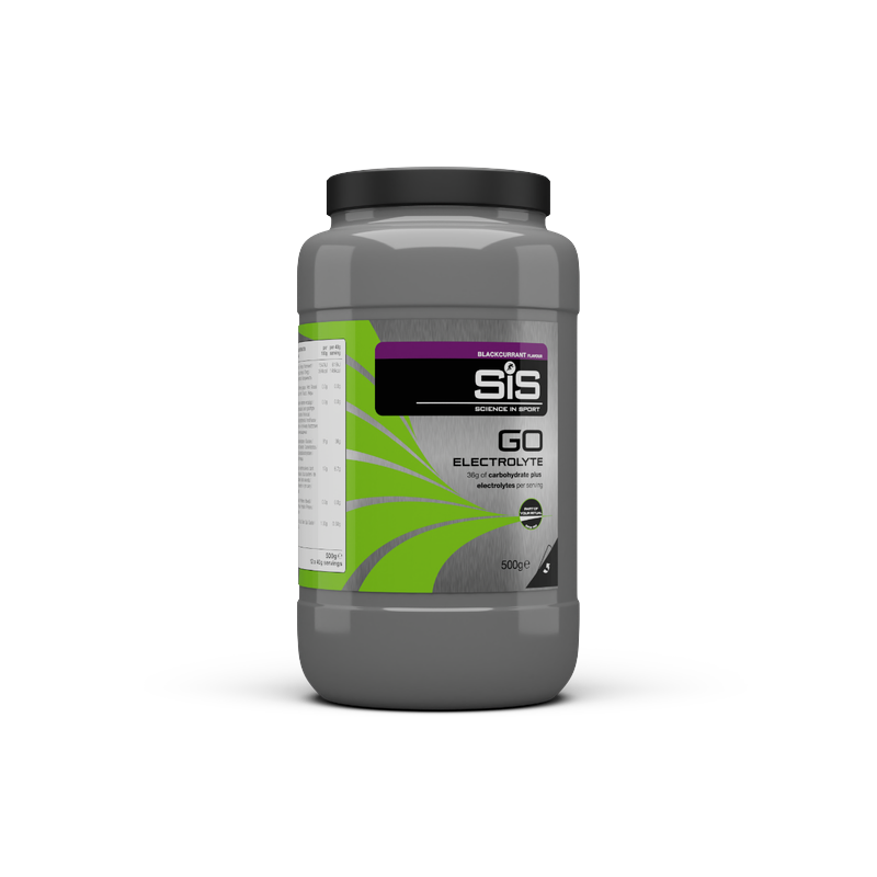GO Electrolyte Powder Blackcurrant 500g Tub