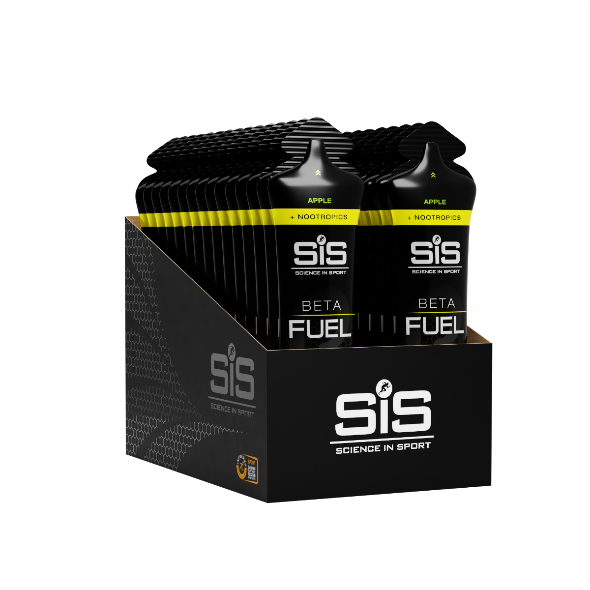 BETA Fuel + Nootropics Gel Apple 30 Pack