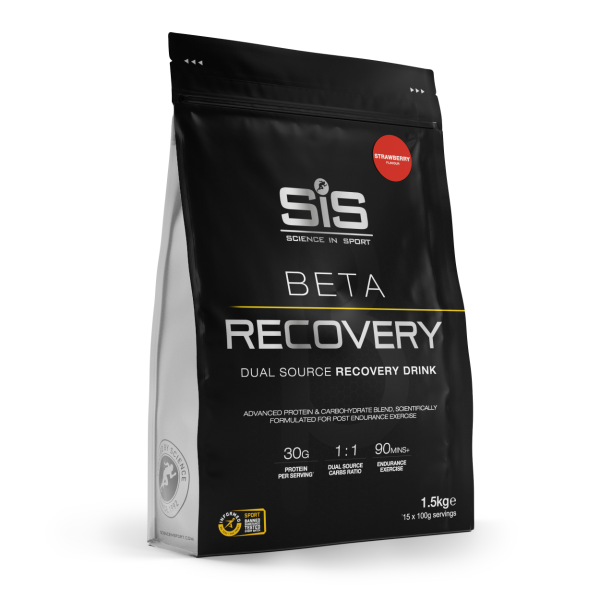 BETA Recovery Strawberry 1.5kg Bag