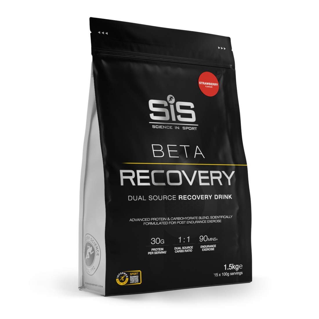 BETA Recovery Strawberry 1.5kg Bag