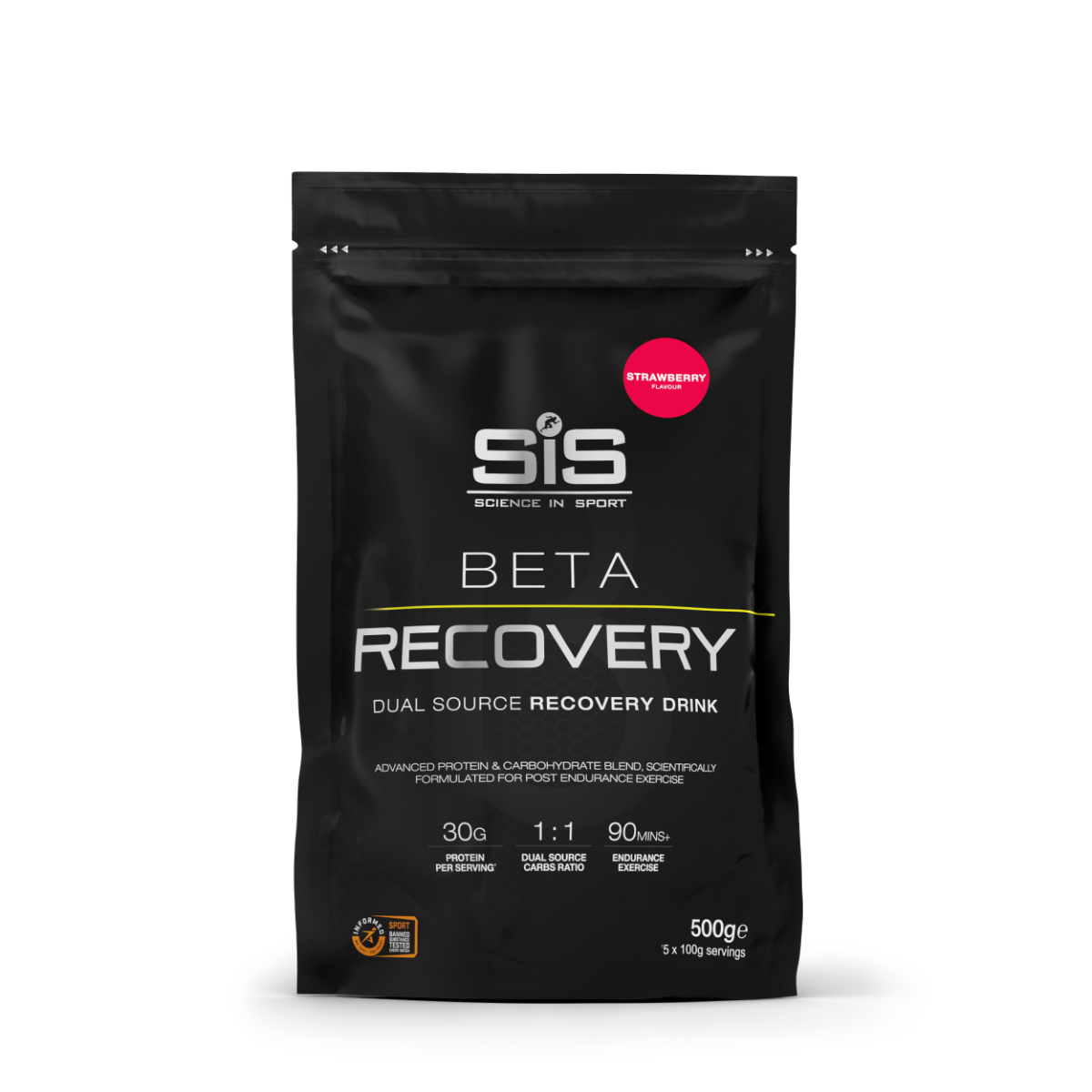 BETA Recovery Strawberry 500g Bag