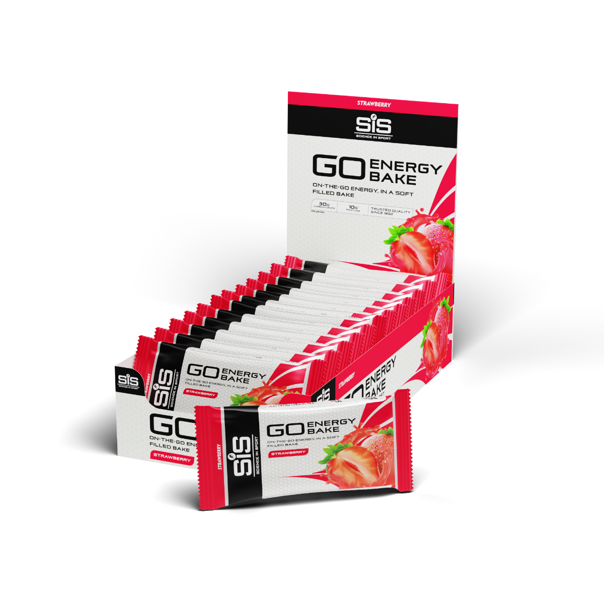 GO Energy Bake Strawberry 12 Pack