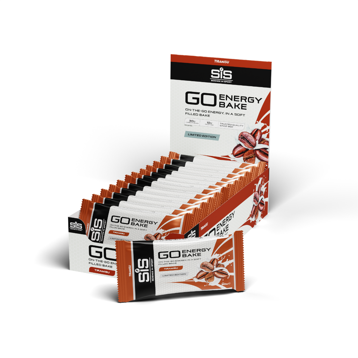 GO Energy Bake Tiramisu 12 Pack