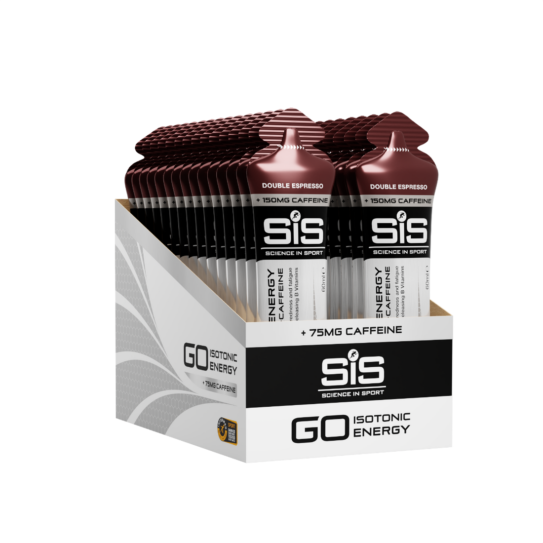 GO Energy + Caffeine Gel Double Espresso Single Unit