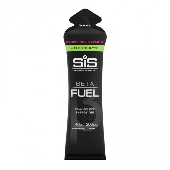 Beta Fuel Gel + Electrolyte 60ml -  Single Unit (Raspberry & Lime)