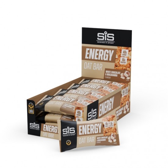 Energy Oat Bar 70g - 12 Pack (White Chocolate & Macadamia)