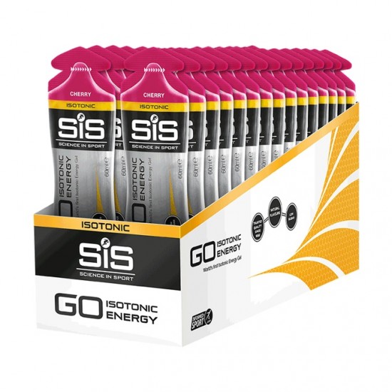 GO Isotonic Energy Gel - 30 Pack (Cherry) GO Isotonic Energy Gel - 30 Pack (Cherry)