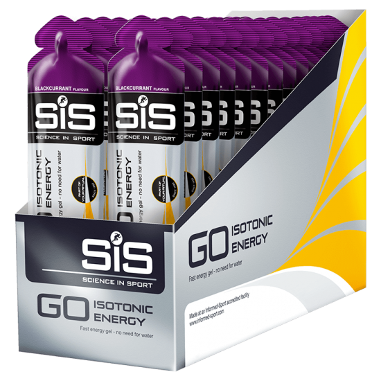 GO Isotonic Energy Gel - 30 Pack (Blackcurrant)