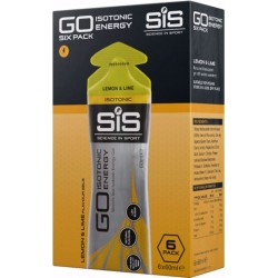 GO Isotonic Energy Gel - 6 Pack (Lemon&Lime)
