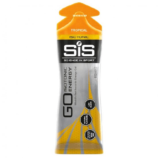 GO Isotonic Energy Gel 60ml - Single Unit (Tropical)