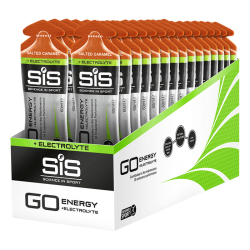 GO Energy + Electrolyte Gel - 30 Pack (Salted Caramel)